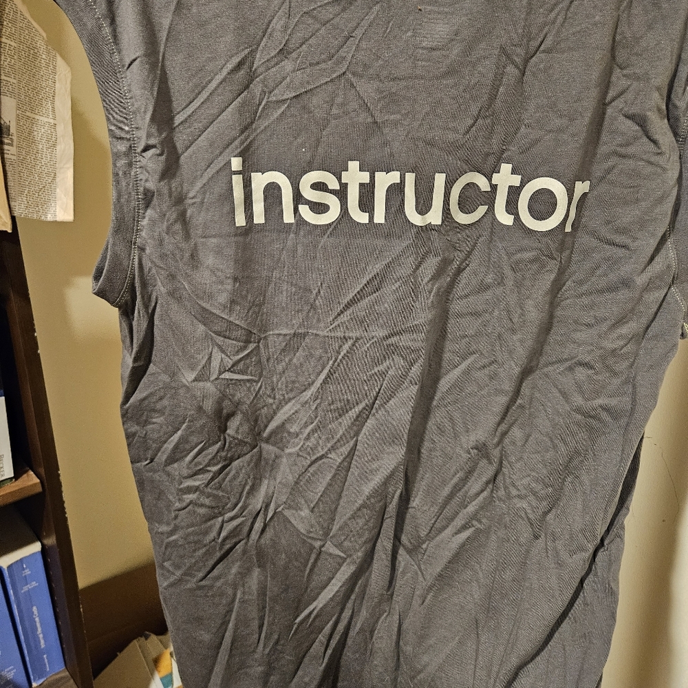 Zumba toning instructor tank NWT